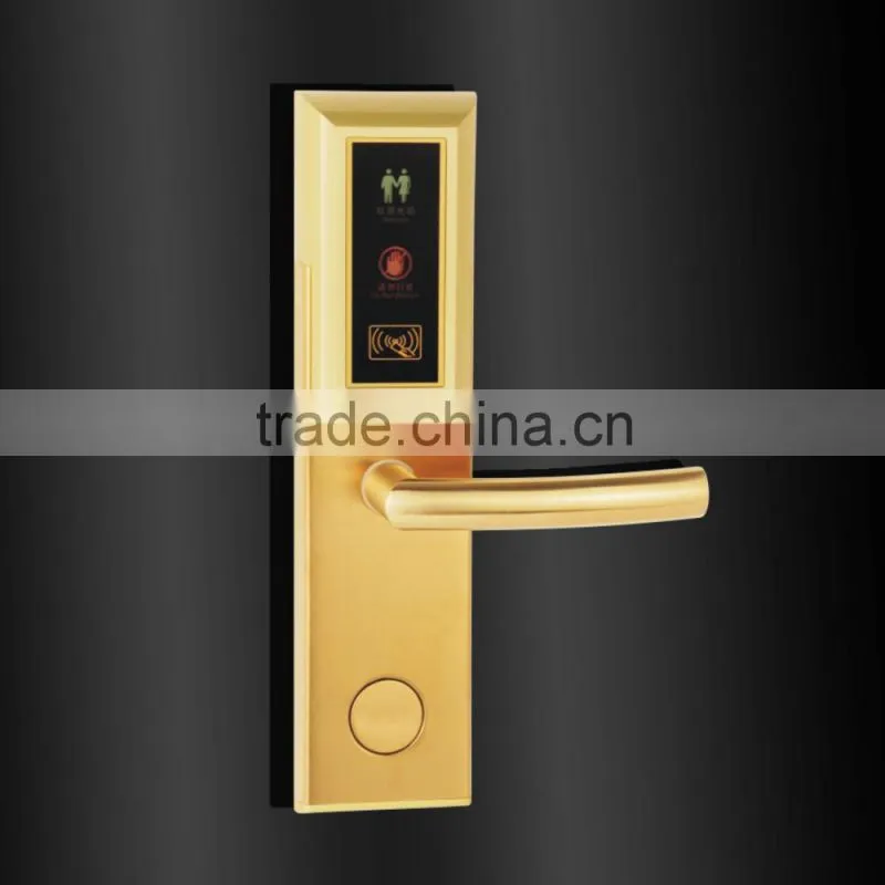 CE certificated rfid hotel lock with voice