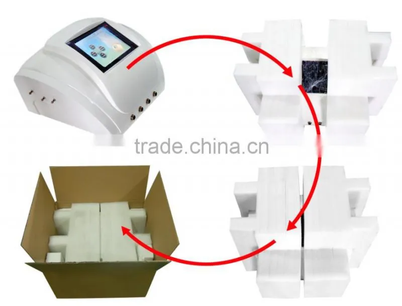 2014 new products Portable home use ultrasonic rf cavitation fractional rf microneedle