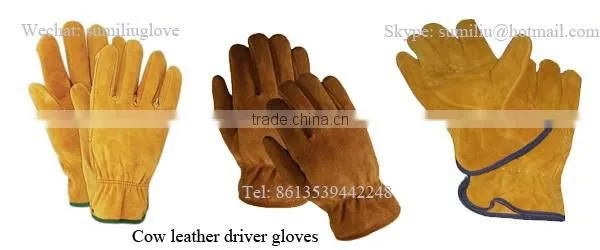 cow grain furniture leather safety glove