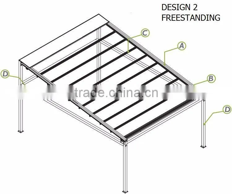 Retractable Pergola Shade/Retractable Pergola Patio Covers