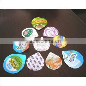 Top quality customized silver adhesive aluminum foil induction liner