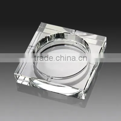 New Style Portable Crystal Glass Ashtray