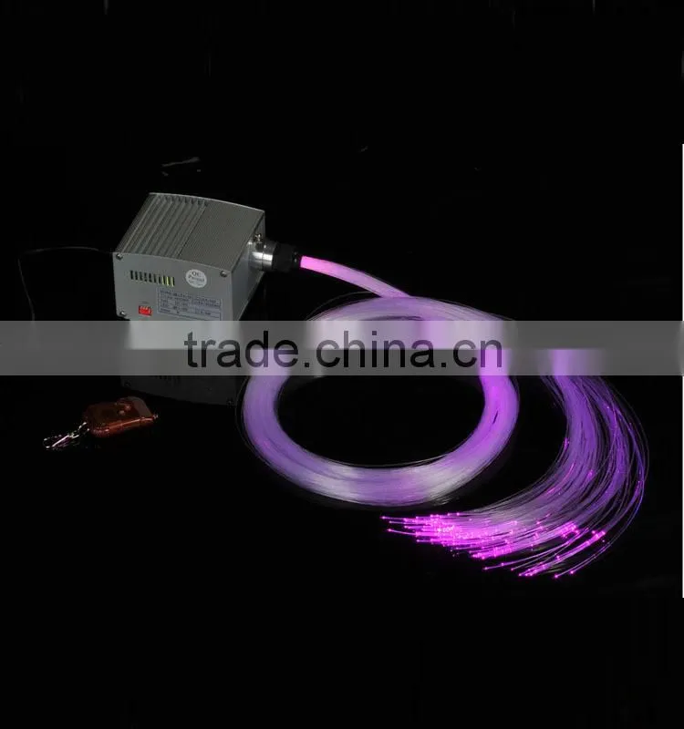 12V DC 5W 6colors stainless steel waterproof led fibre optic illuminator for shooting star effect
