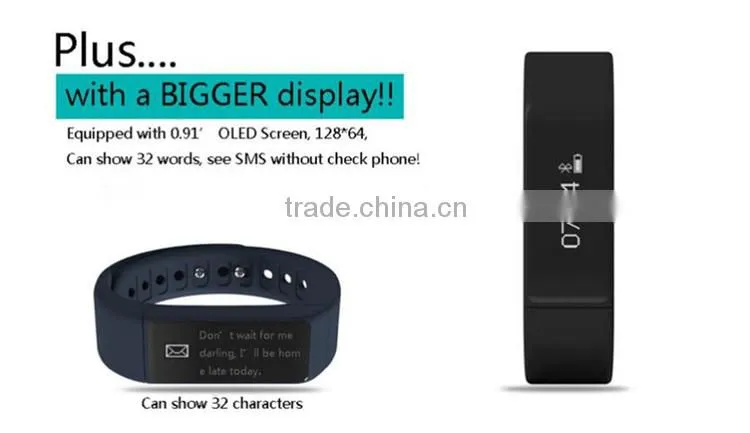 i5 plus smart bracelet Wireless charge Bluetooth smart