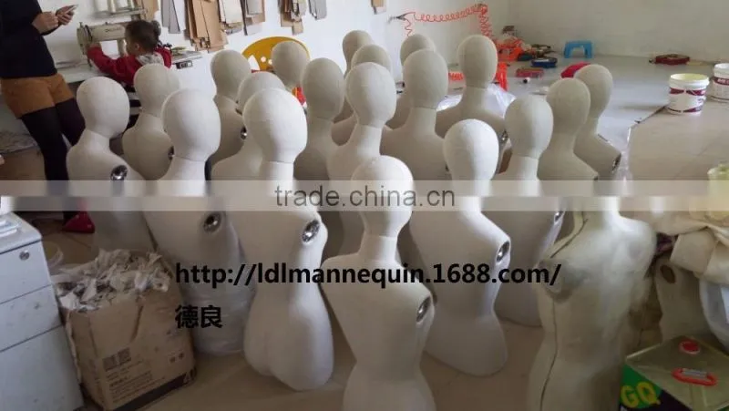 Half body head tailoring male mannequins for sale