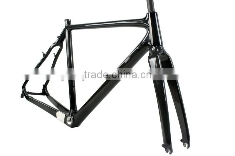 Carbon V Brake CX Cyclo Cross Bike Frameset AG038, 2015 New CX Carbon Cyclocross Frames V Brake Frame