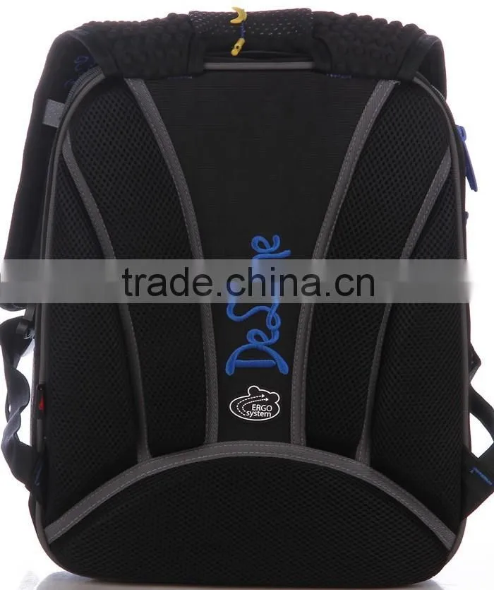 Football print boys school bags for kids EVA school backpack
