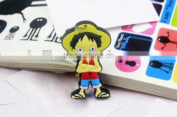 Silicone USB Protevtive Cover with One Piece Luffy Design