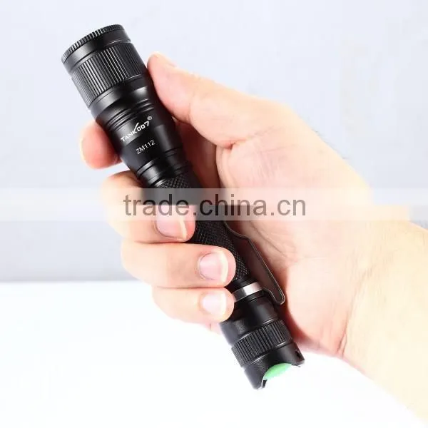 High quality 5 modes torch, 260 lumen bright torch,aluminum flashlight ZM112