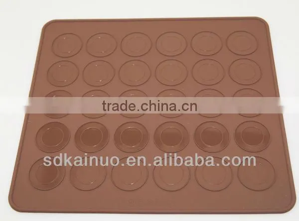 heat resistant anti slip silicone macaron baking mat