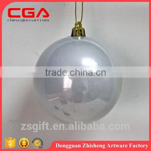 Handmade round plastic balls for christmas indoor decor ball Small christmas accessory