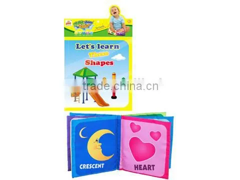 English Numbers Learning Baby Cloth Book, Education Infant Fabric Book