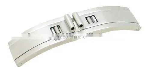 Watch clasp for wristband and bracelet
