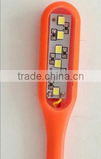 Wholesale Colorful Flexible Mini Portable USB Led Book Lamp
