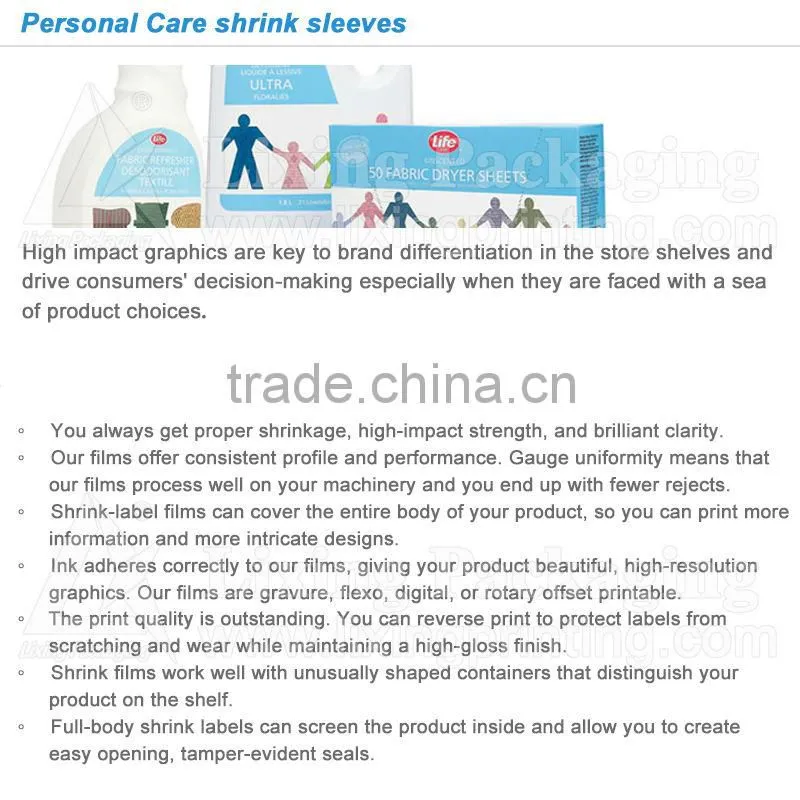 Bottle shrink label