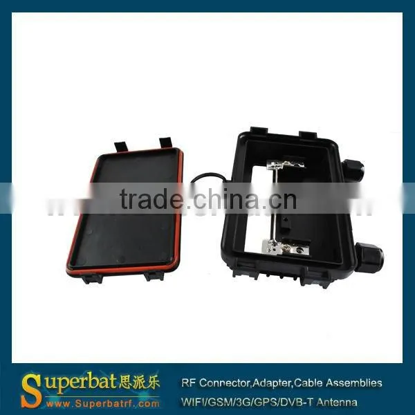 PV Solar Junction Box for Low power PV module /60-70watt solar panel,2rails mc3 solar connector with cable