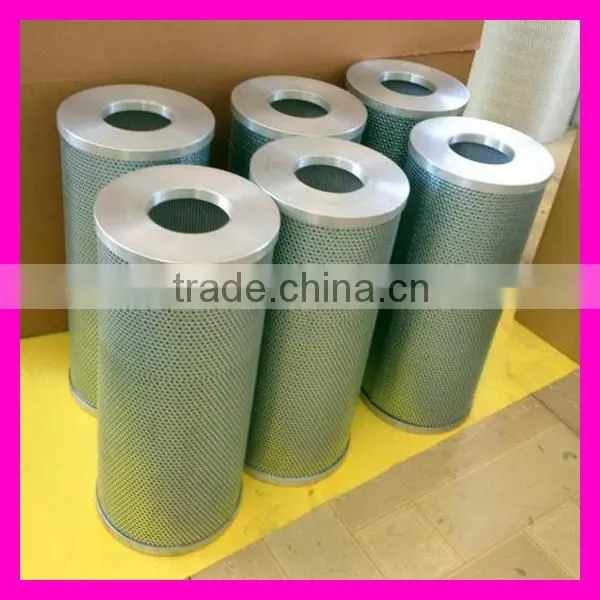 Engineering machinery hydraulic return oil filter element