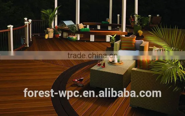 FRSTECH Faux Wooden Flooring Waterproof Solid Wpc Wood Decking