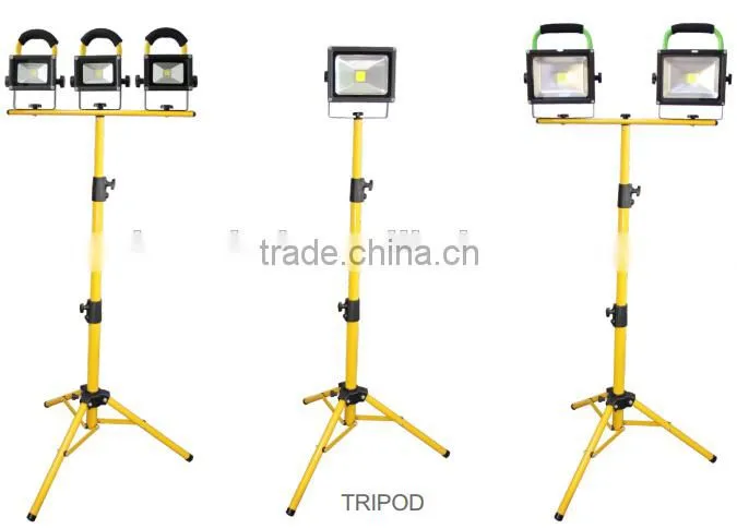 Work Light Rechargeable 20W 12V 24V Epistar Battery Power Cordless Flood Light IP65 Outdoor 20W LED Flood Light