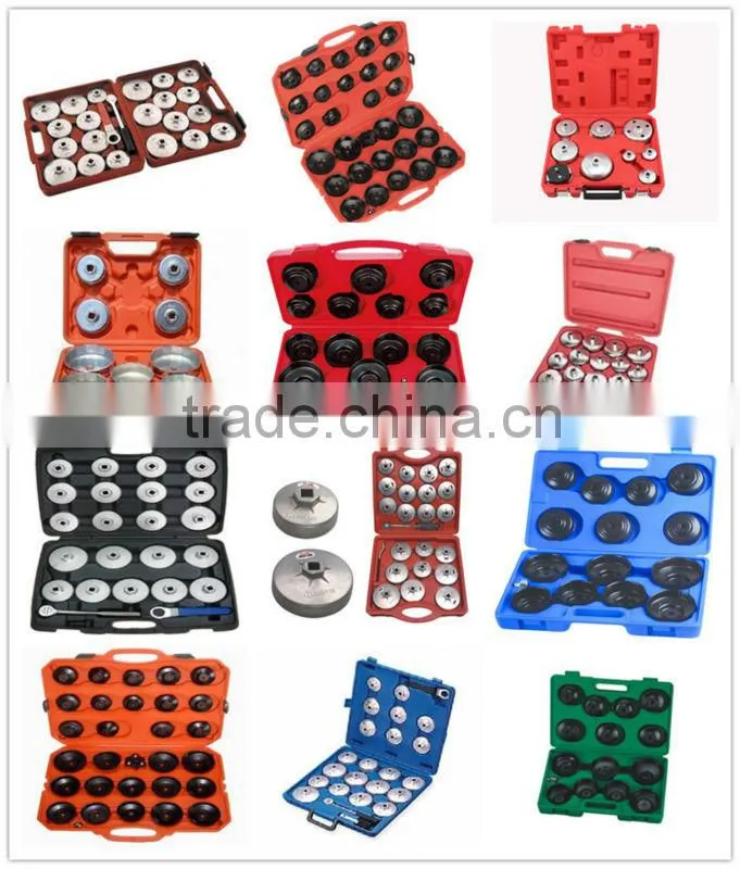 23pcs aluminum cup type oil filter wrench set