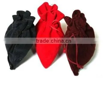 Custom Double Pull Jute Jewelry Pouch