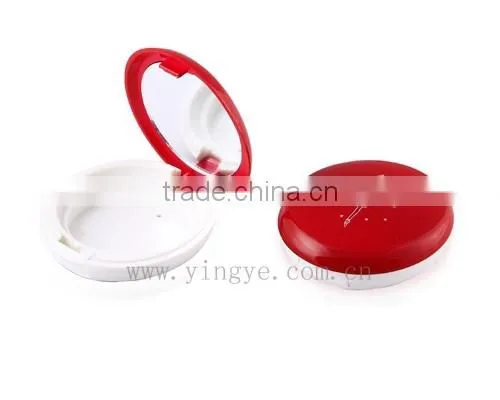 Two color miss rose waterproof makeup compact powder