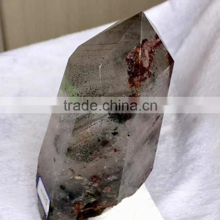 3.35kg Fantastic Scenic Natural Rock Crystal Point Chorite Quartz Crystal Wand