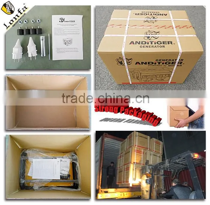 LONFA ANDITIGER 7.5KVA 15HP Home Power Petrol Generator Electric Start