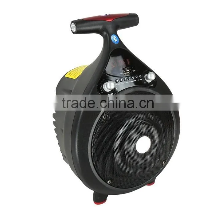 Lovely Portale Bluetooth Mini Speaker with shoulder strap for outdoor activities