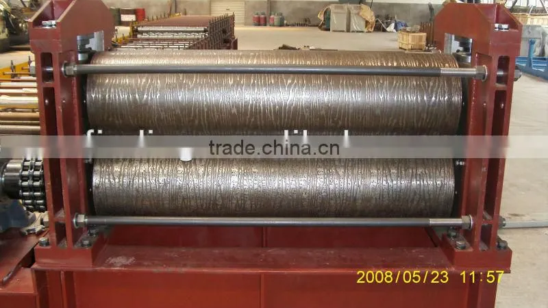 handrail aluminum coil embossing engraving machine