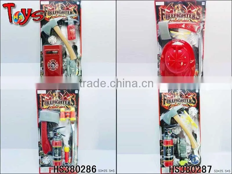 Shantou good design fireman suit children's educational toys
