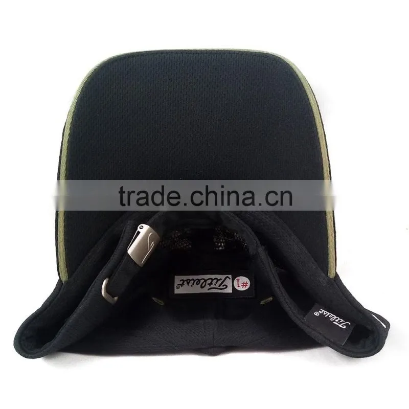 Custom fashion 3D Enbrossed Prismatic net baseball cap