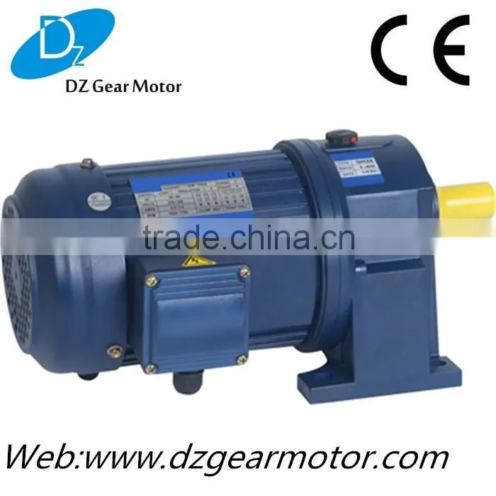 Single phase double capacitor Centrifugal Switch gear motor