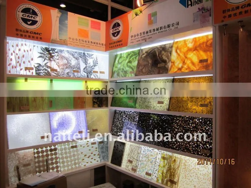 decorative wall columns transparent artificial stone faux marble panels
