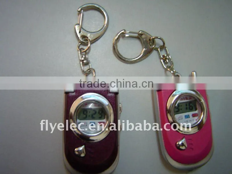 Cellphone Keychain Watch