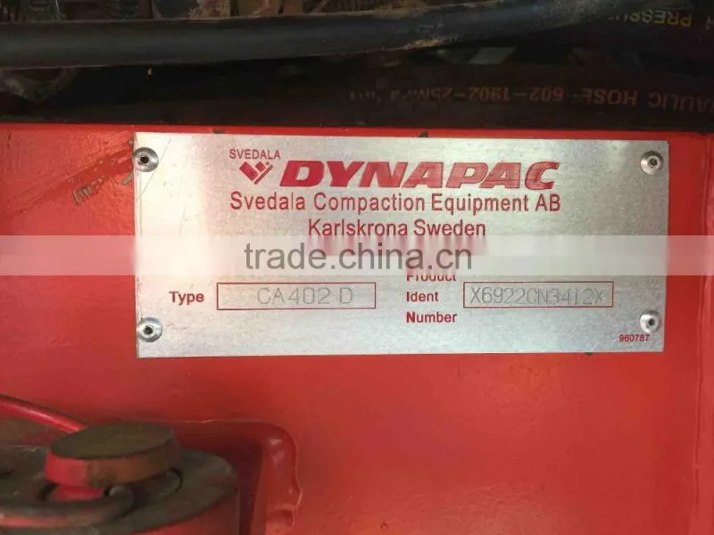 Original CA402 road roller, also CA25D,CA30D,CA251D,CC21 avaliable