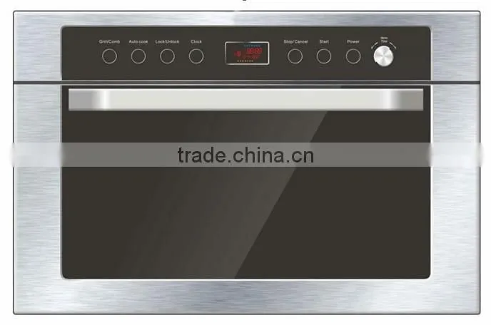 Touch control built in microwave oven