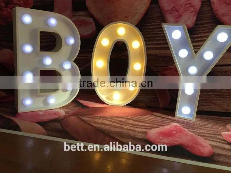 christmas marquee letter decoration led letter light
