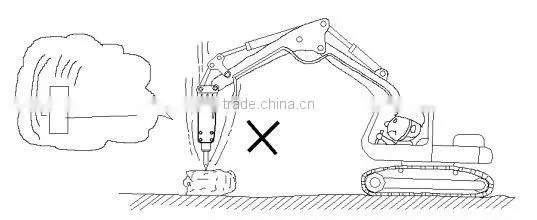 BLTB180 hydraulic excavator crusher hammer suitable for 44-70 ton excavator with high quality at reasonable price