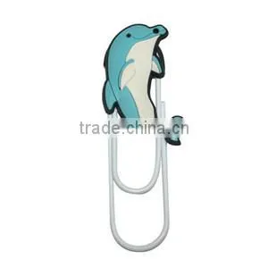Customized fashion cartoon PVC book marker