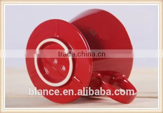 102 ceramic coffee dripper colorful porcelain coffee dripper style
