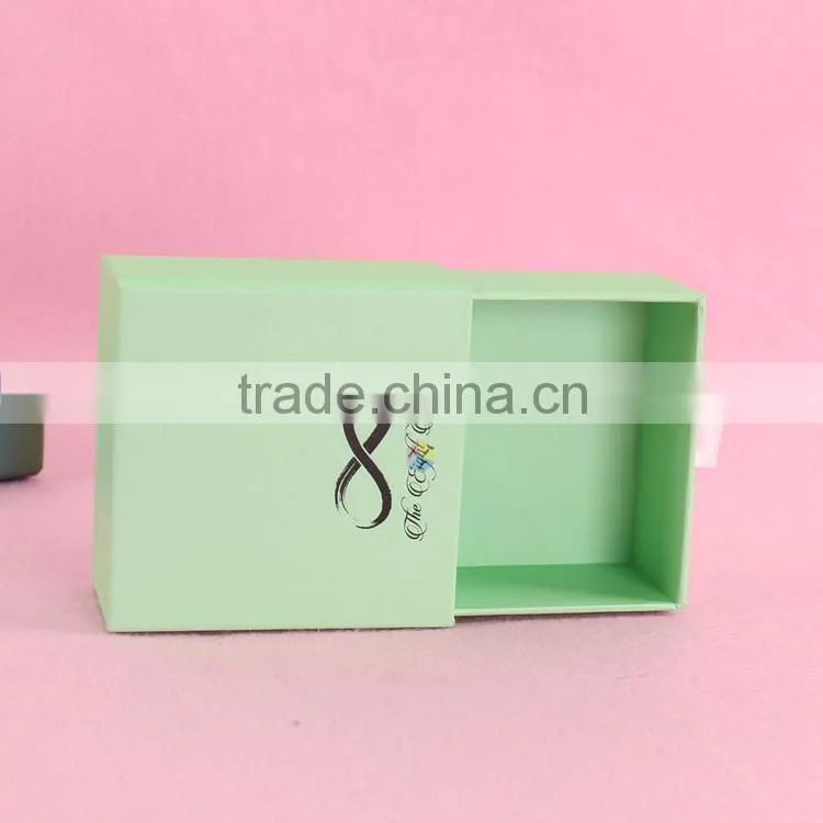 custom logo design cardboard box packaging for jewelry
