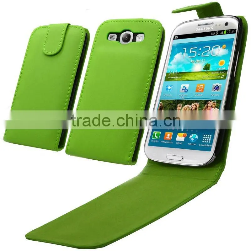 Leather Flip Case for Samsung Galaxy S3 i9300