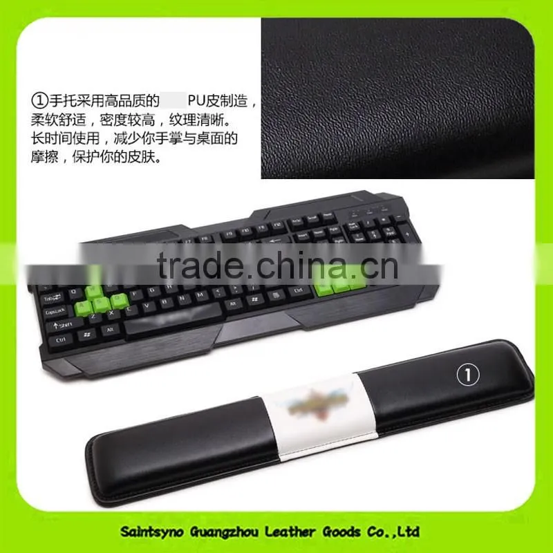 Custom Non-slip Design Gaming Comfort Pad Keyboard Mouse Pad Support Wrist Rest Pad 16023