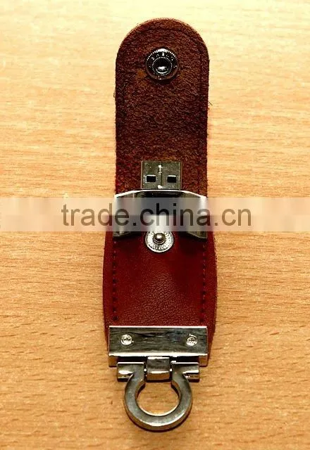 Flower Design 2GB Leather Flash Drive