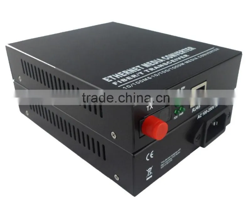 Fast transmission rate fiber optic transceiver 1000m Ethernet RJ45 fiber optic media converter with best price