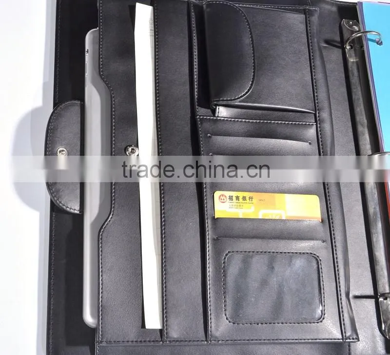 popular a4 conference file folder/leather file folder