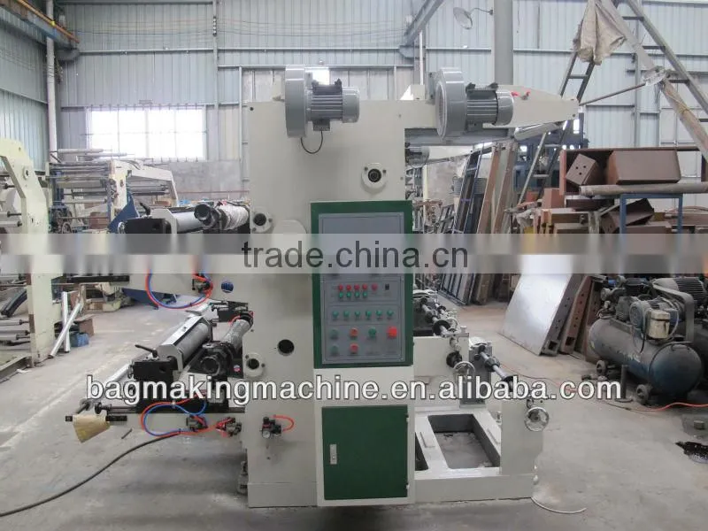 Two Color Flexo Printing Press Machine