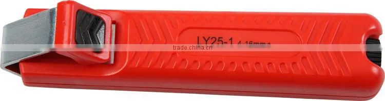 LY25-1 manual cable knife for round silicone,rubber cable stripper apply for diameter 4-16mm PVC cable stripper