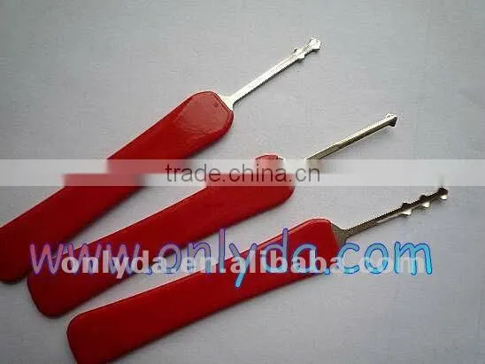 Locksmith tool--High quality 3 pin lock pick tool ,door lock opener tool with best price 60% free shipping